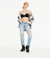 Menswear Triangle Bralette