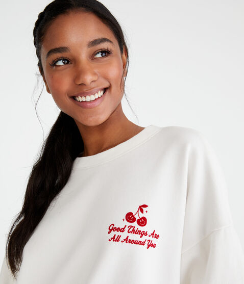 Good Things All Around Essentials Crew Sweatshirt