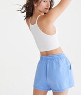 Slouchy High-Rise Fleece Shorts
