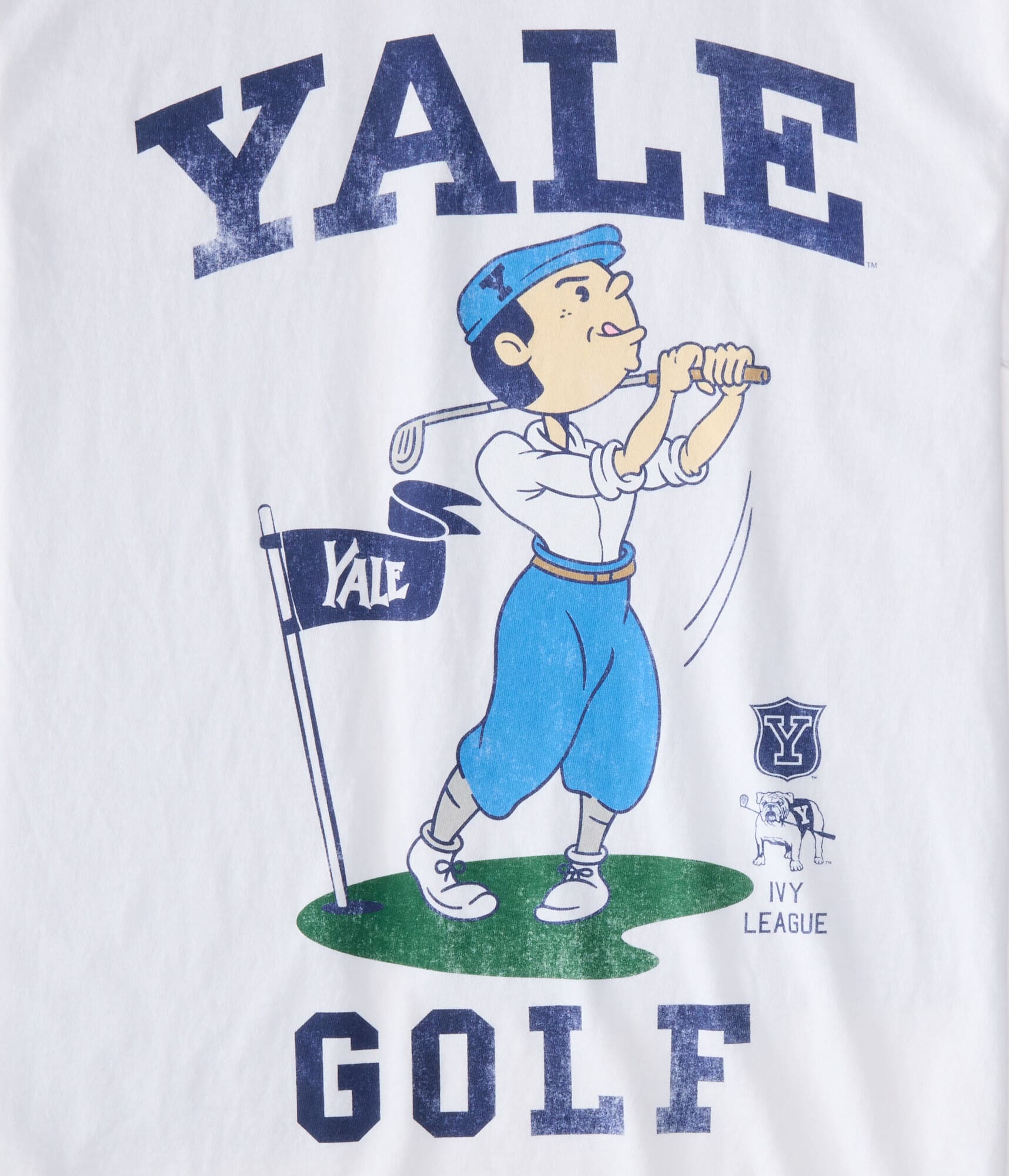 Yale Golf Relaxed Graphic Tee