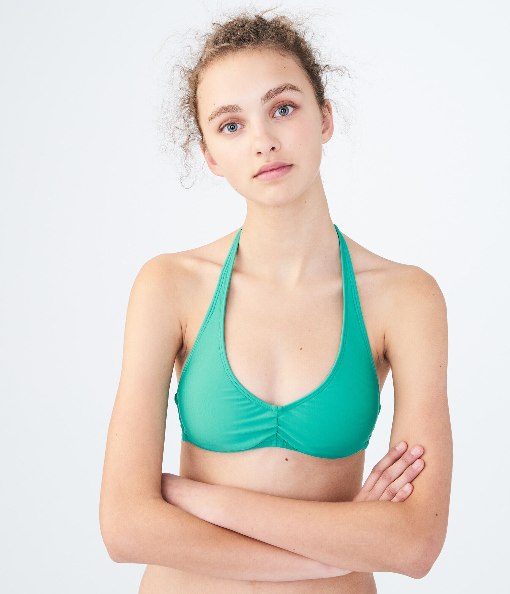 LLD Solid Halter Top