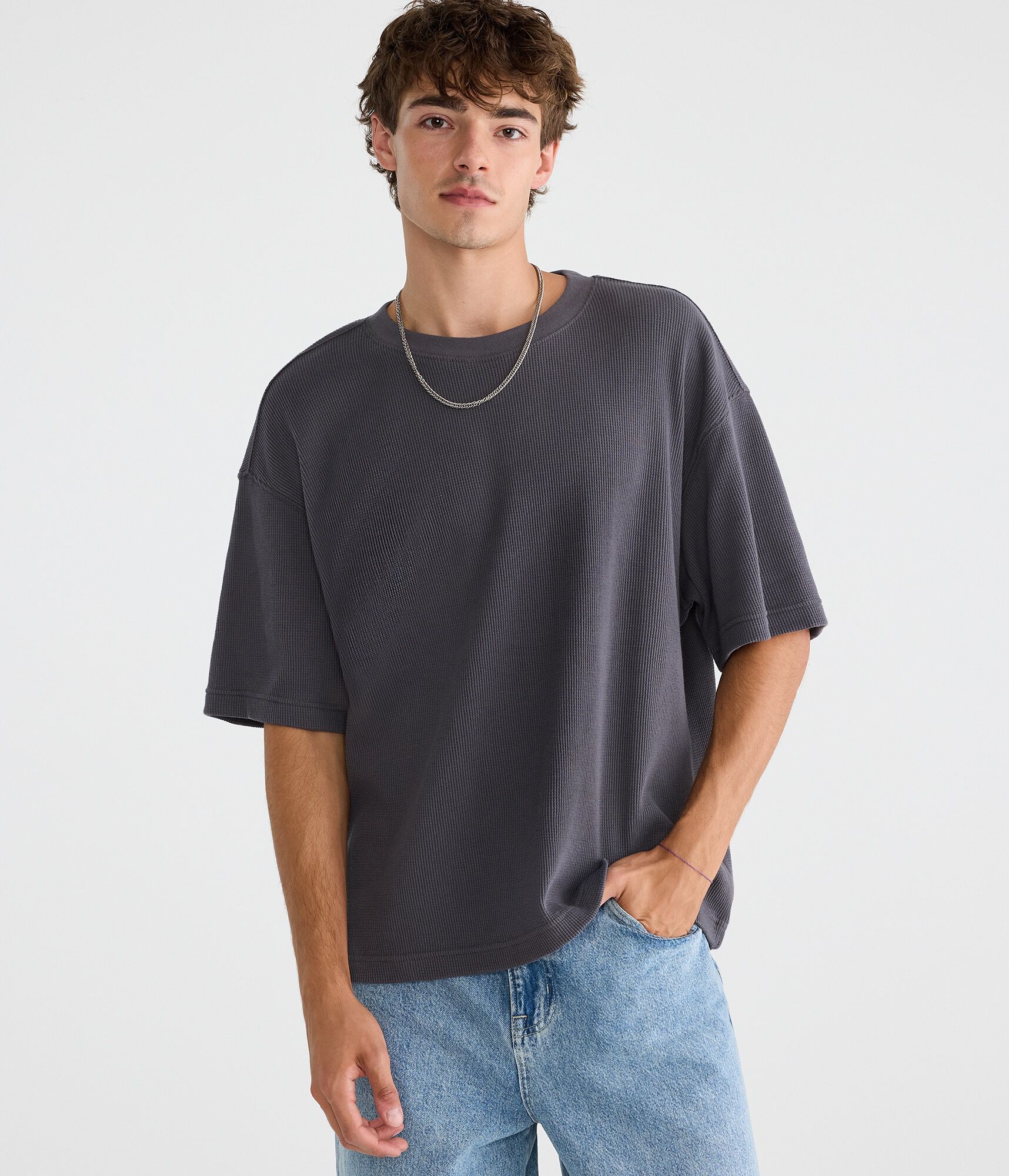 Waffle Crew Tee