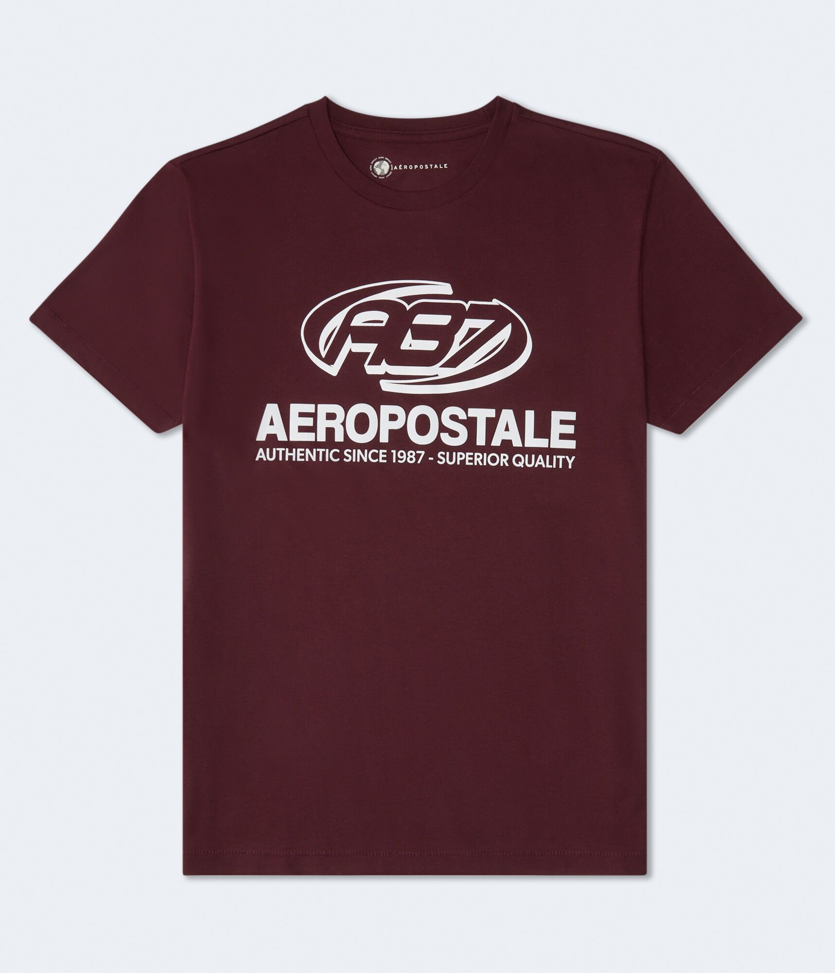 Aeropostale Oval Logo Graphic Tee