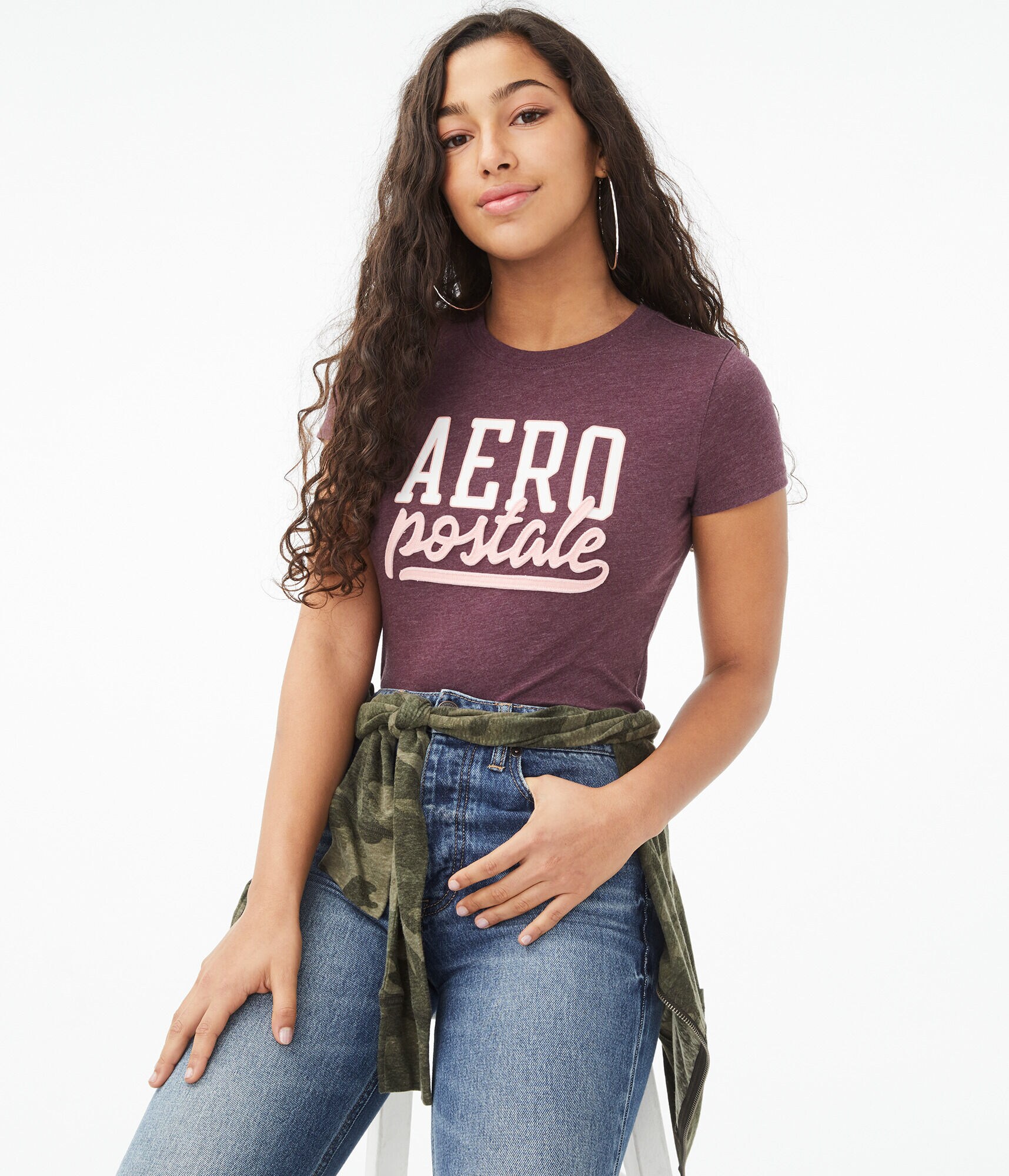 Stacked Aeropostale Graphic Tee