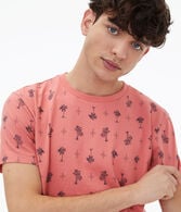 Palm Tree Print Graphic Tee