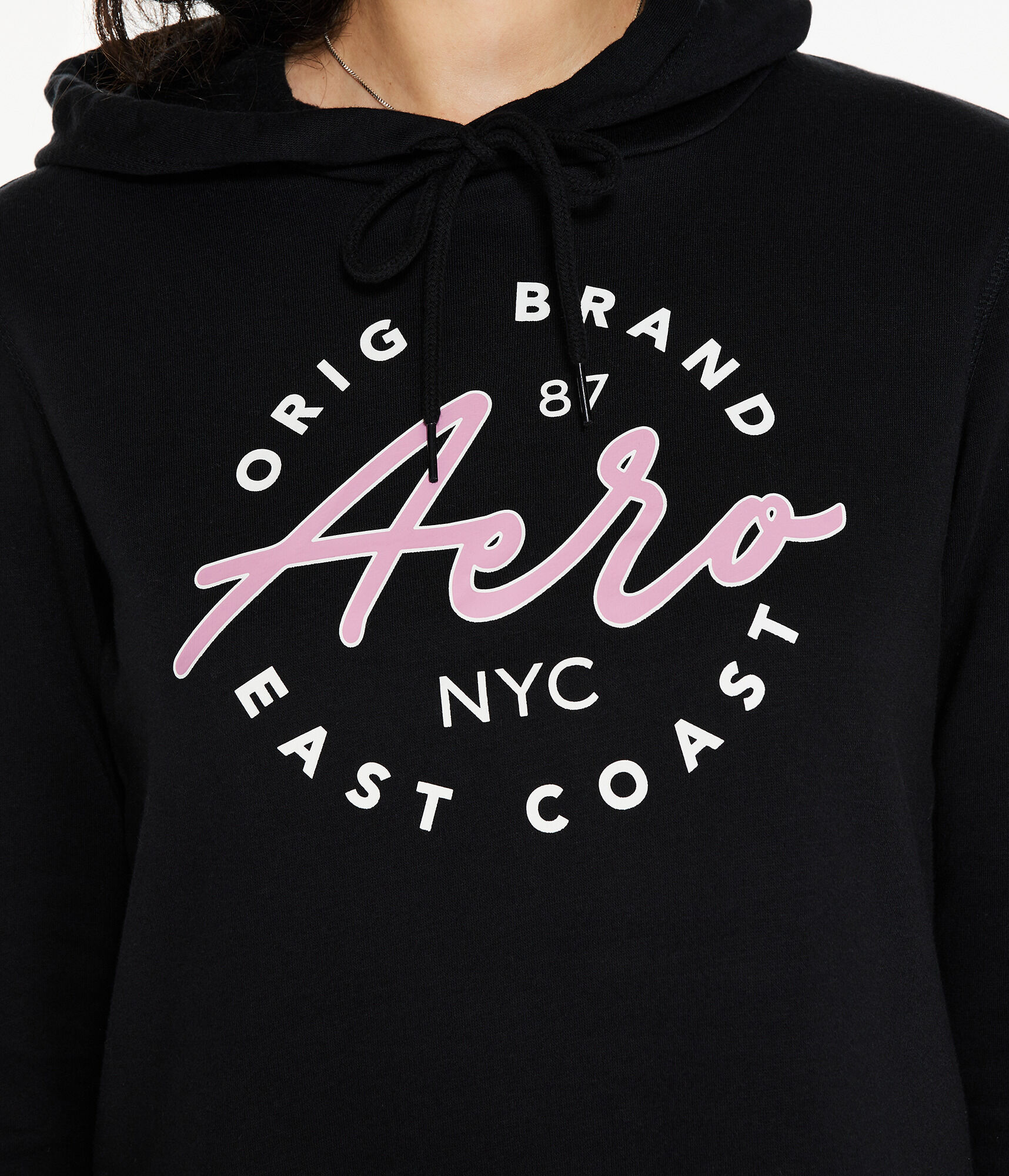 Aero Script Logo Pullover Hoodie