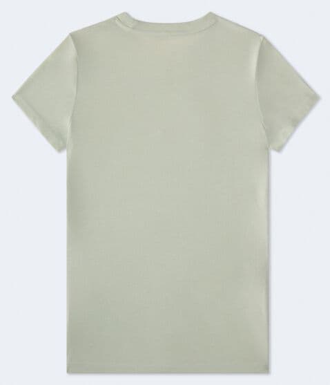Aeropostale Women’s Graphic Tee – Glitter Logo, Short-Sleeve, Jersey Knit, Casual Fit