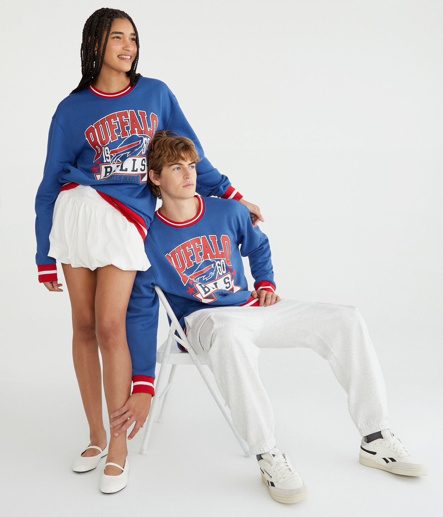 Buffalo Bills Crew Sweatshirt