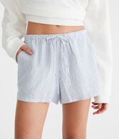 Striped Linen Boxer Shorts