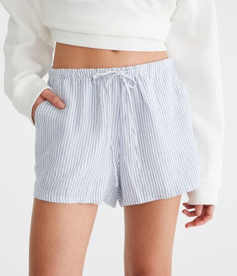 Striped Linen Boxer Shorts Striped Linen Boxer Shorts