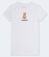 Aeropostale Puppy Logo Graphic Tee