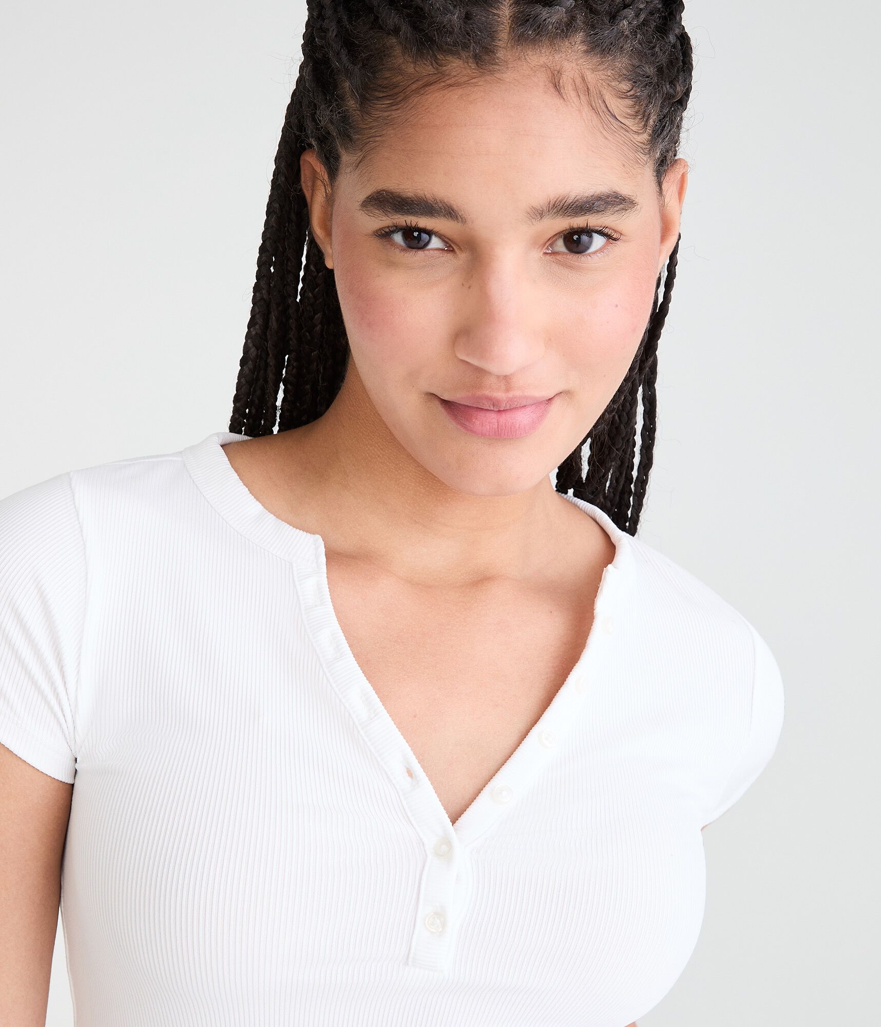 Buttery Soft V-Neck Henley