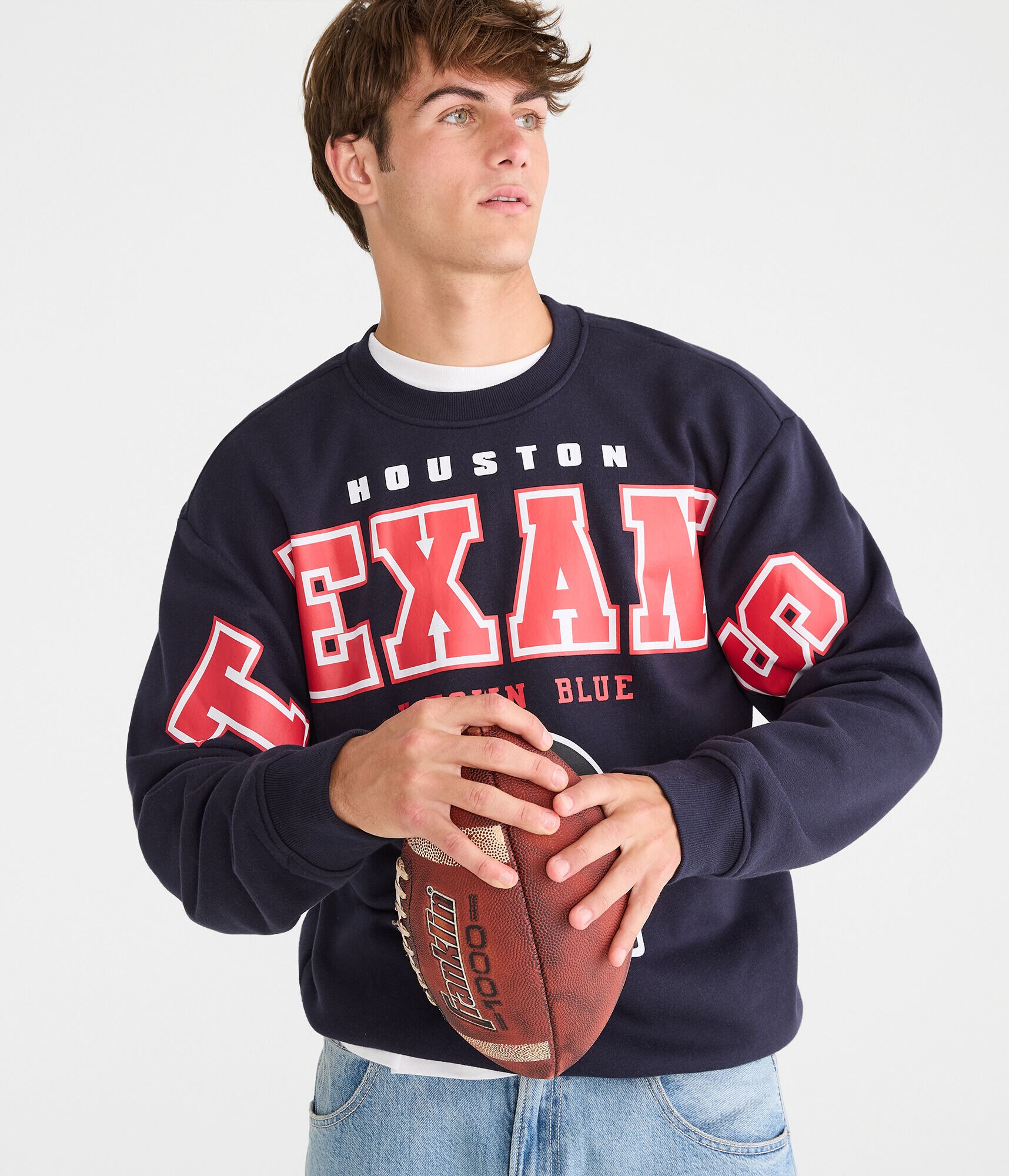 Houston Texans Crew Sweatshirt