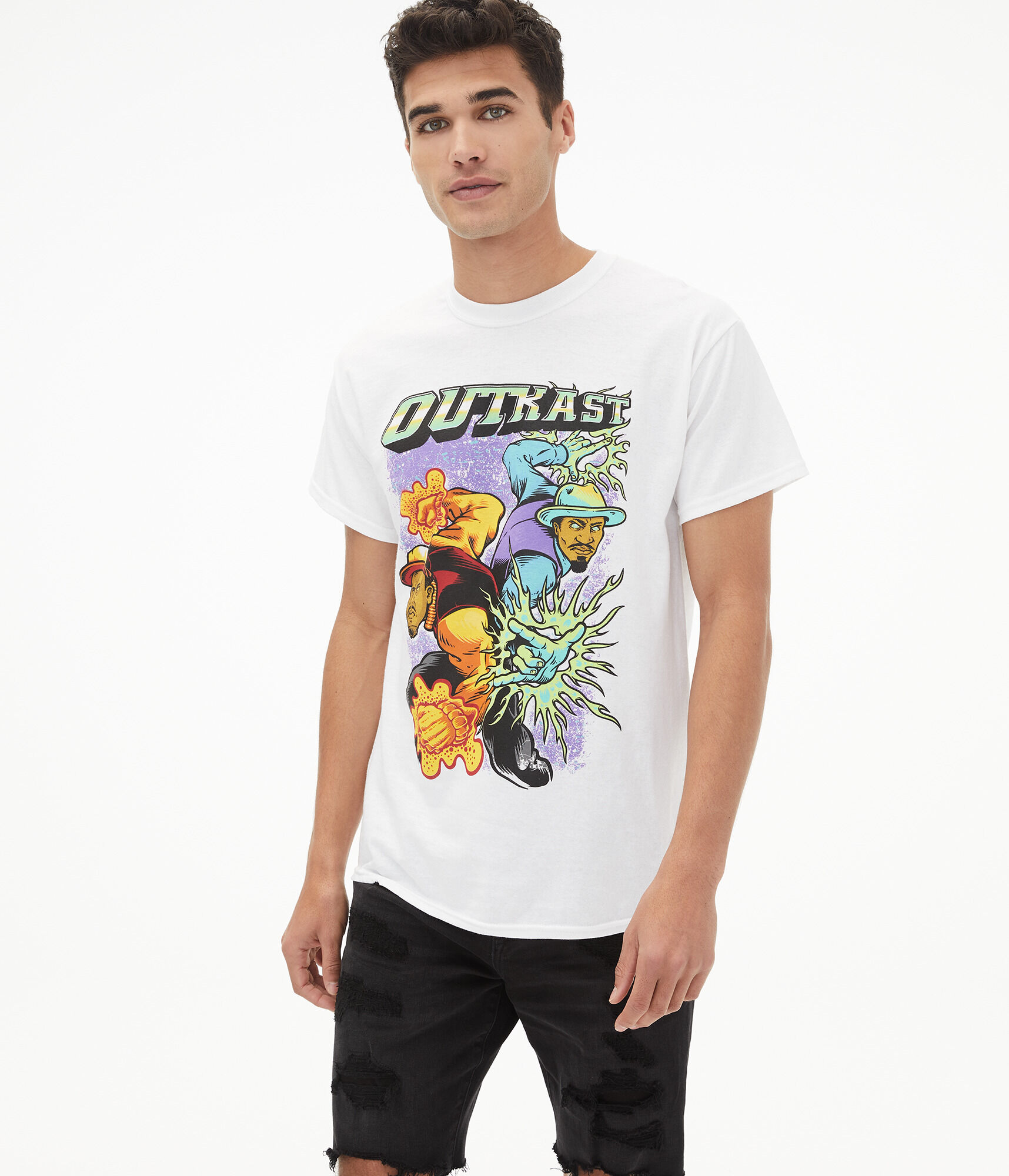 Outkast Cartoon Graphic Tee