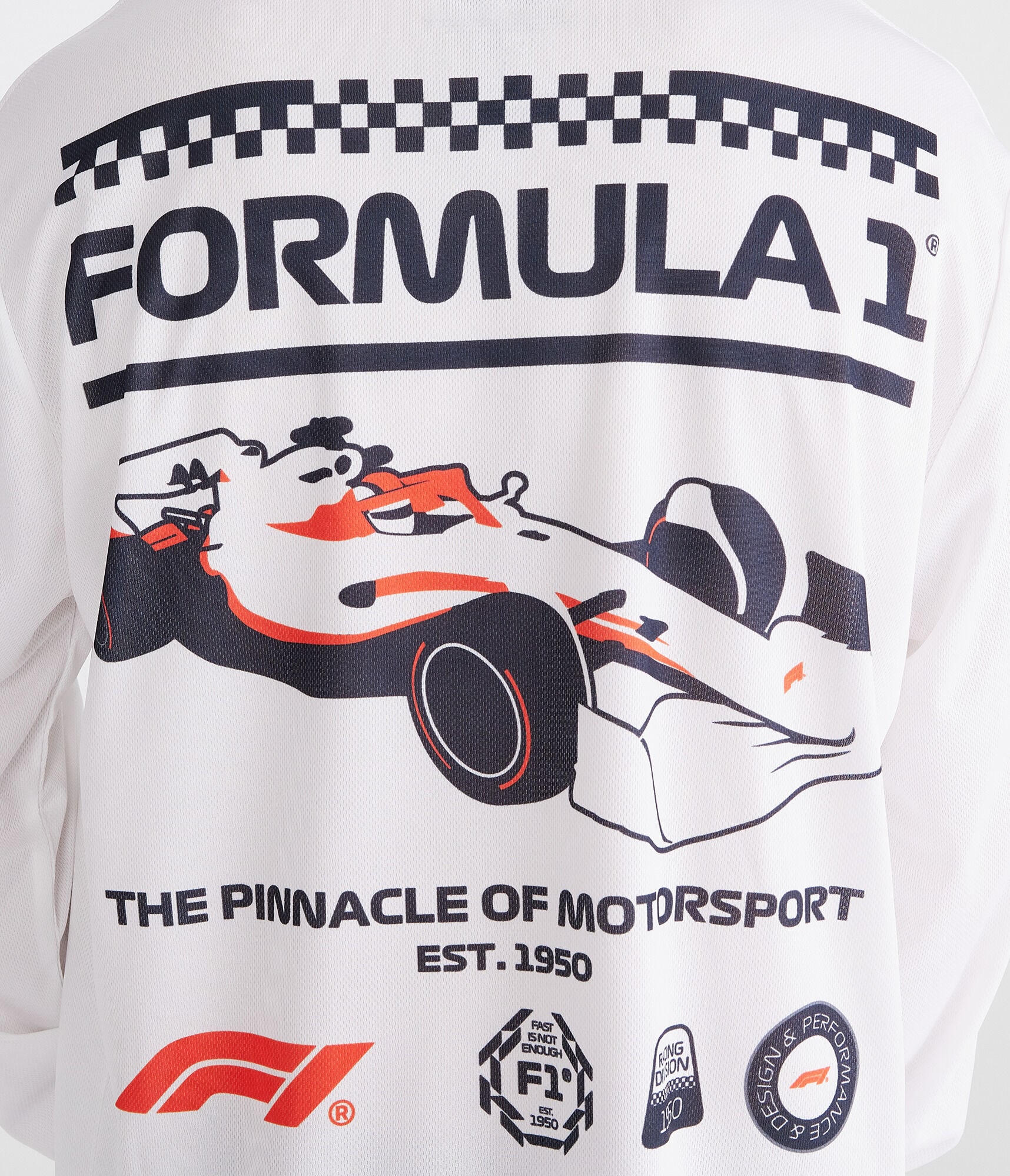 Formula 1® Long Sleeve Mesh Graphic Tee
