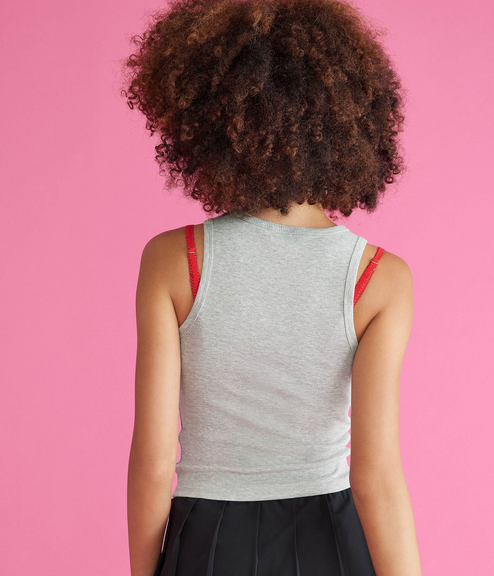 Hello Kitty Apple Cropped High-Neck Tank