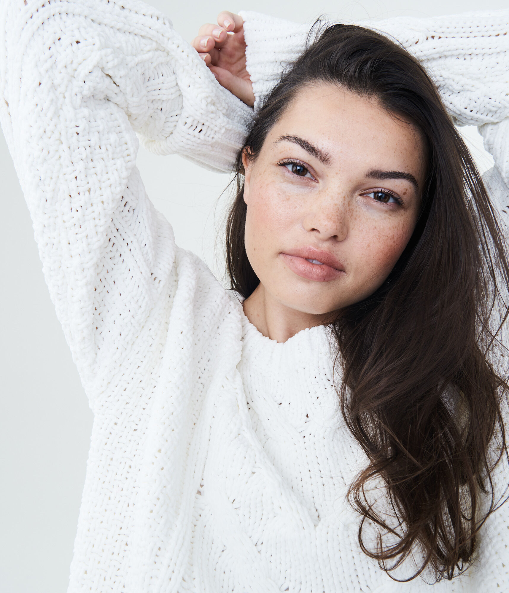 Cable Chenille Sweater