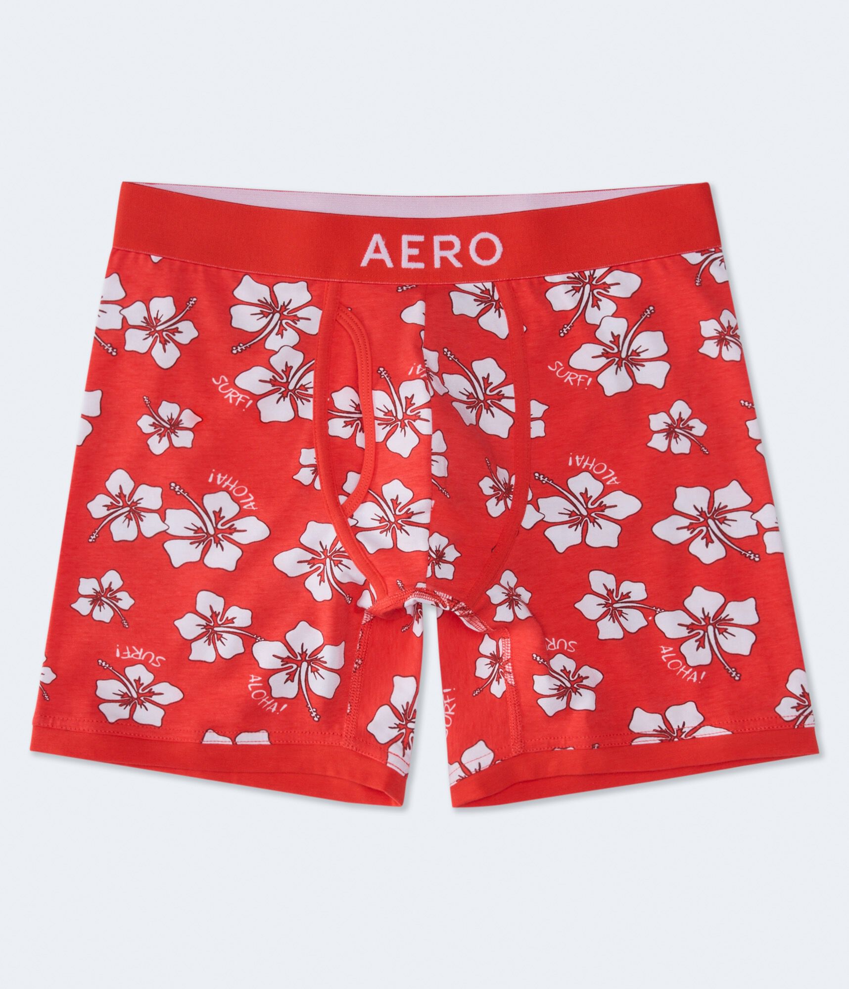 Hawaiian Flower 6" Boxer Brief