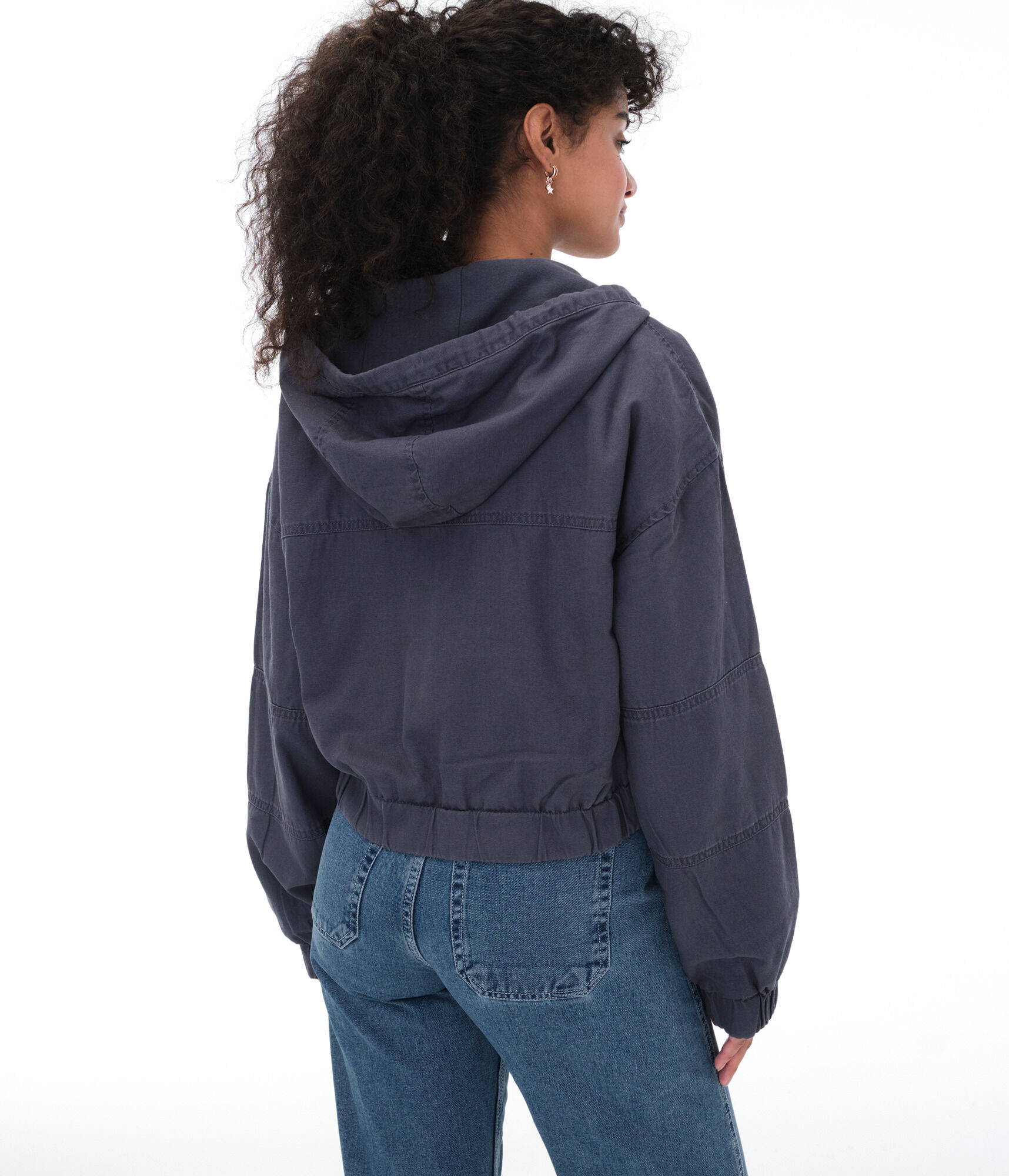 Canvas Hooded Jacket