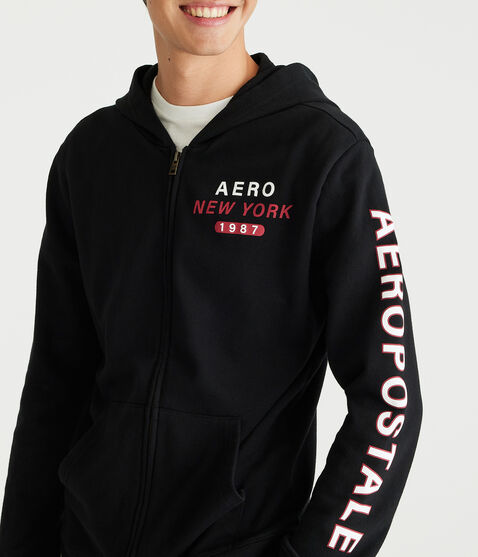 Aero New York 1987 Full-Zip Hoodie