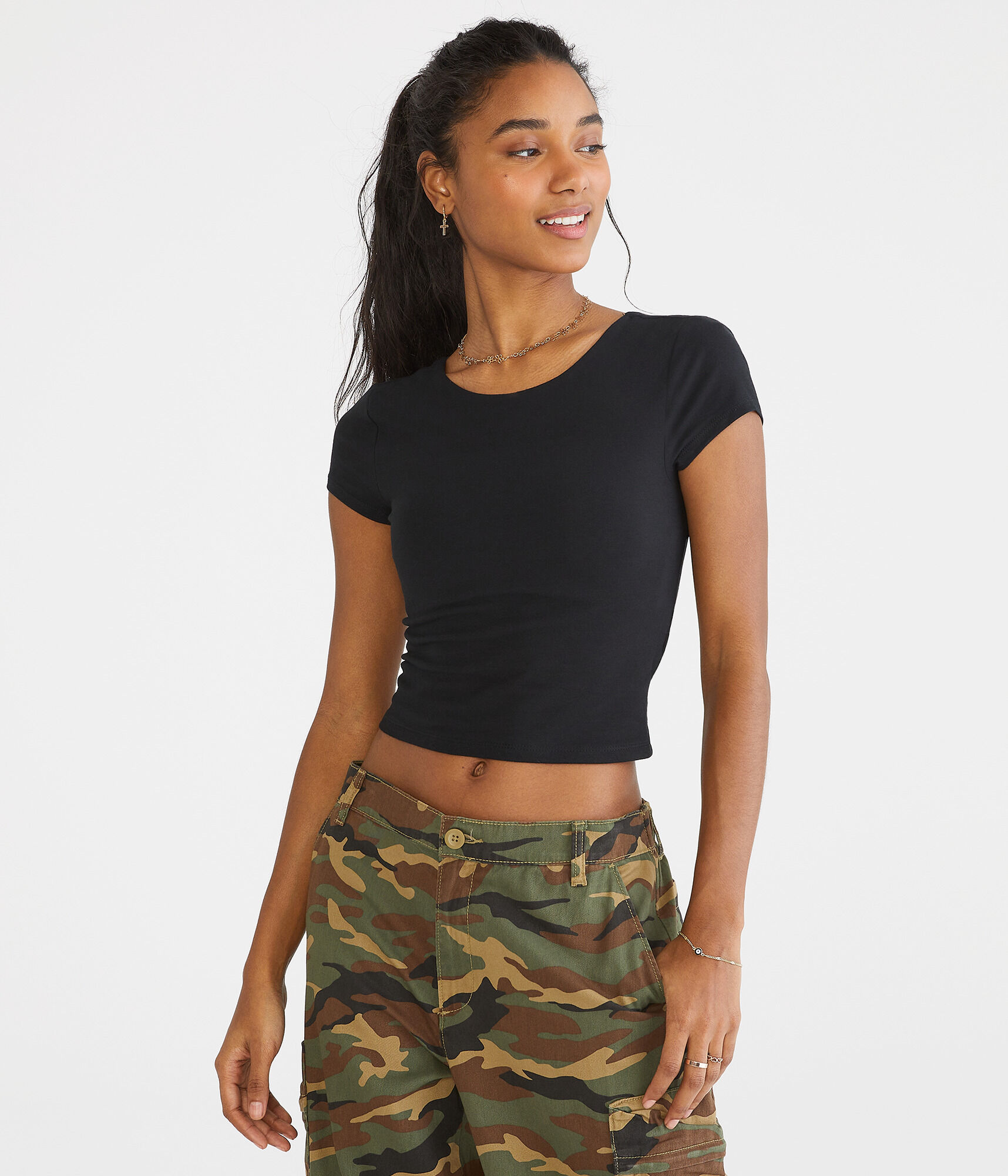 Seriously Soft Open-Back Baby Tee