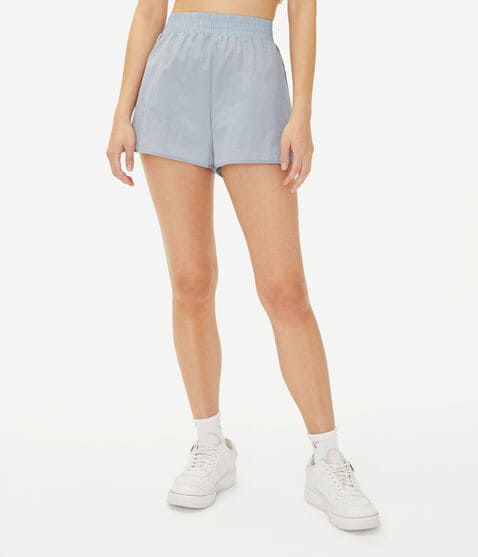 High-Rise Windbreaker Shorts High-Rise Windbreaker Shorts