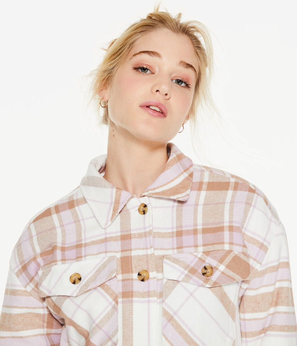 Plaid Flannel Shacket