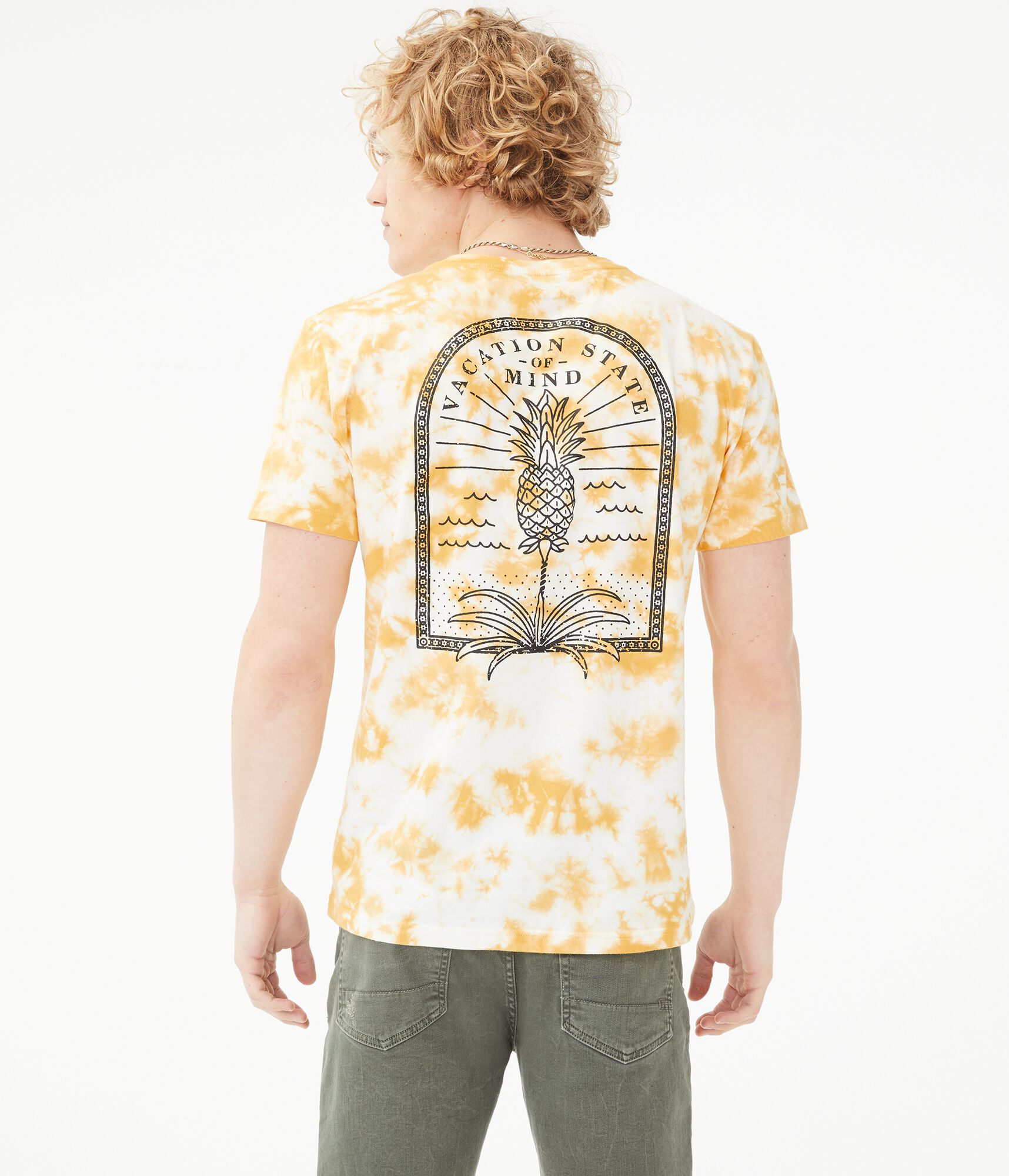 Pineapple Vacation Tie-Dye Graphic Tee