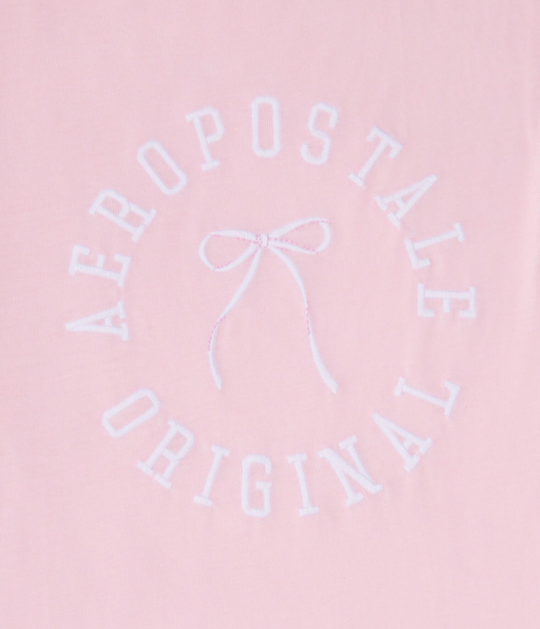 Aeropostale Bow Circle Graphic Tee