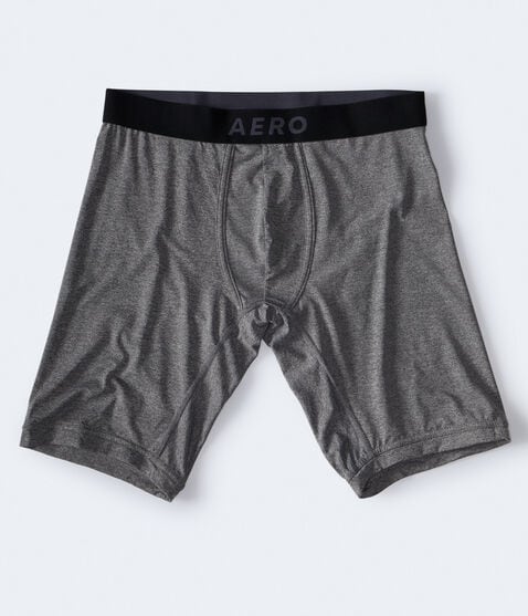 Marled 9" Performance Knit Boxer Briefs Marled 9" Performance Knit Boxer Briefs