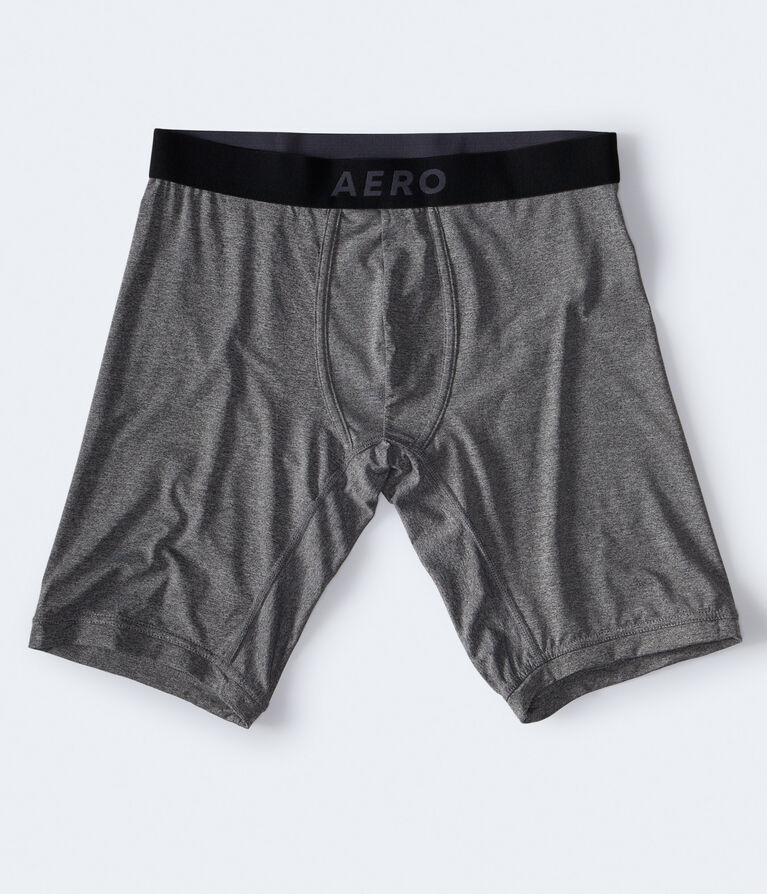 Marled 9" Performance Knit Boxer Briefs