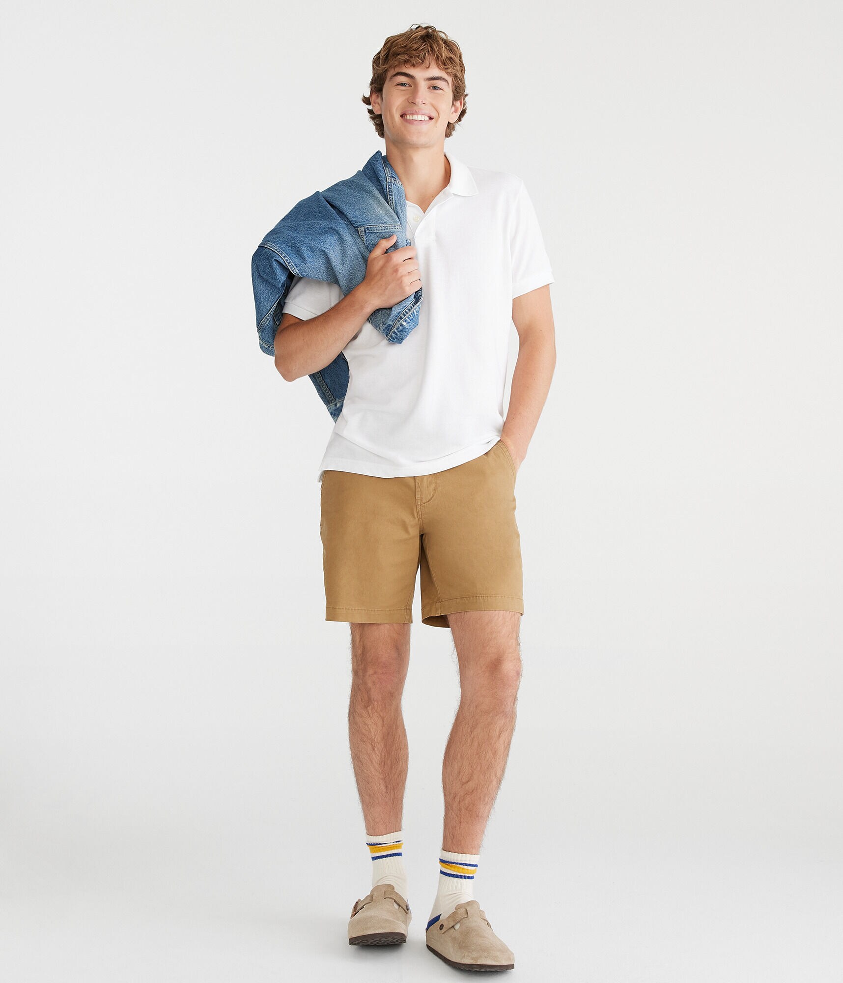 Stretch Chino Shorts 7.5"