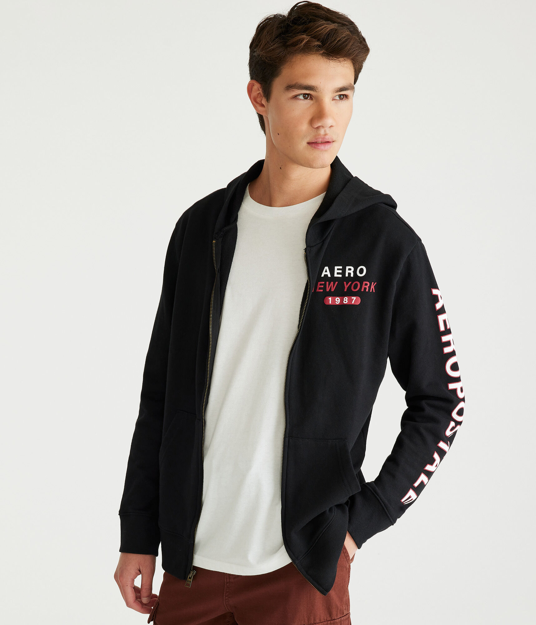 Aero New York 1987 Full-Zip Hoodie