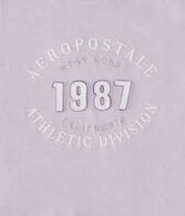 Aeropostale Athletic Division Appliqué Graphic Tee