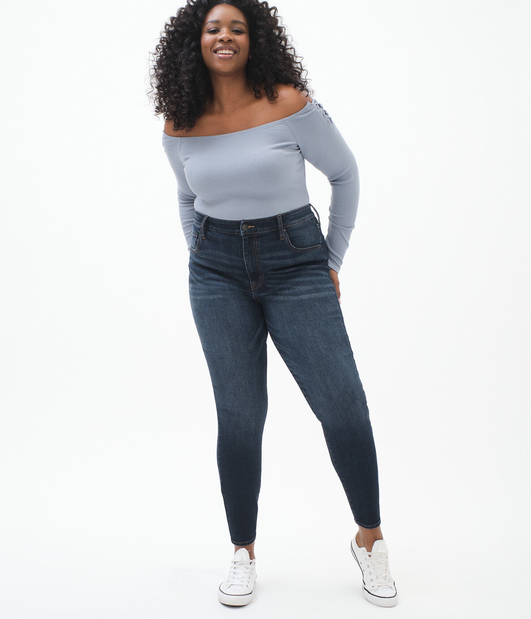 aeropostale seriously stretchy high waisted jegging