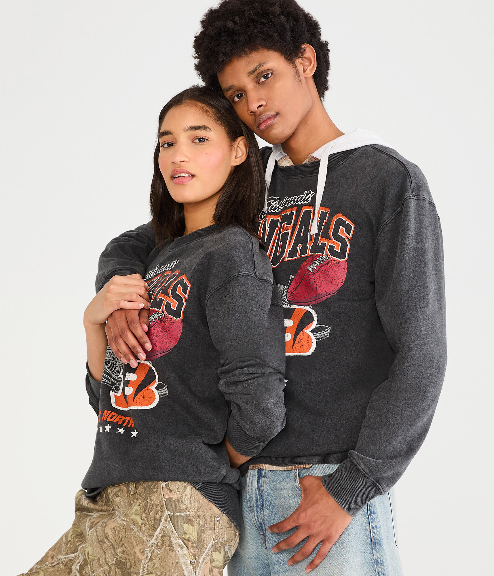 Cincinnati Bengals Stadium Crew Sweatshirt