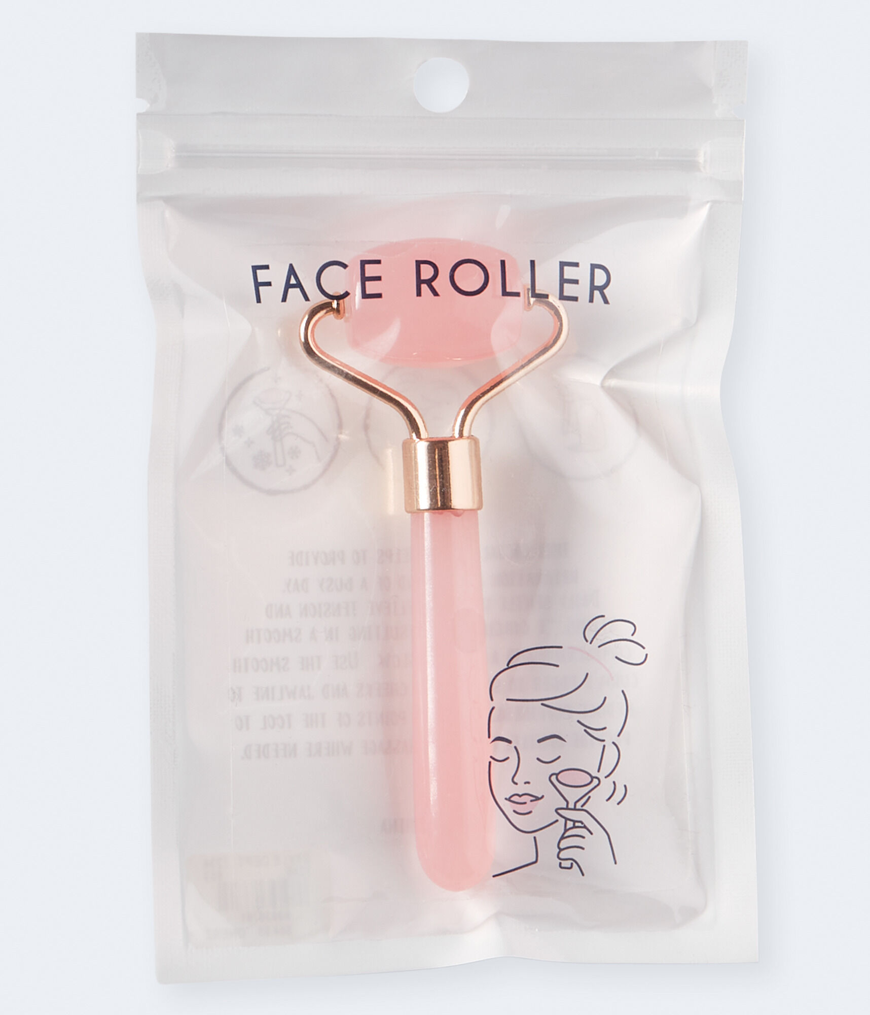 Mini Rose Quartz Facial Roller