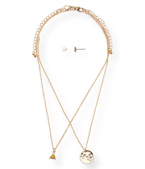 Scorpio Stud Earring & Necklace Set Scorpio Stud Earring & Necklace Set