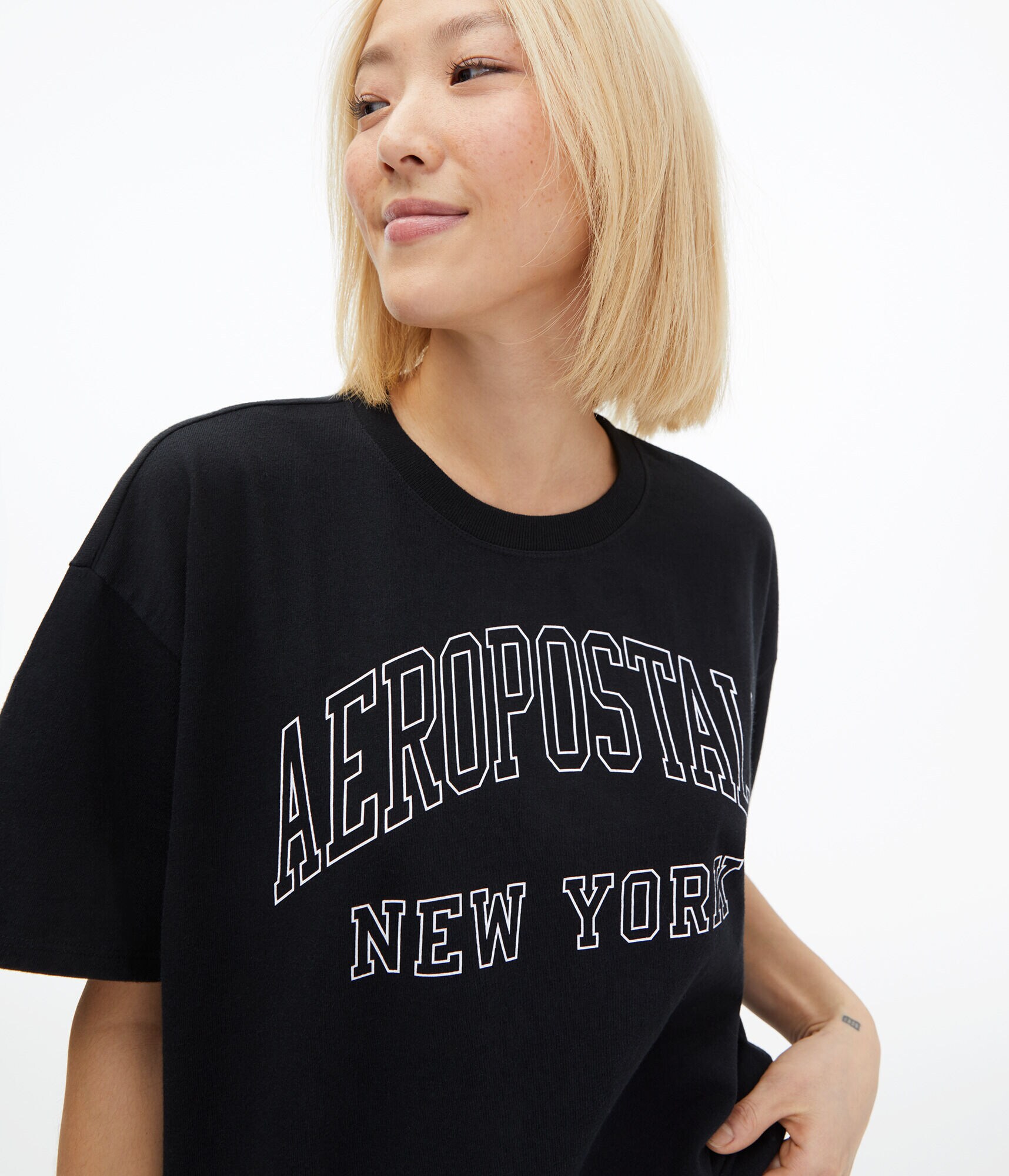 Aeropostale New York Boyfriend Graphic Tee