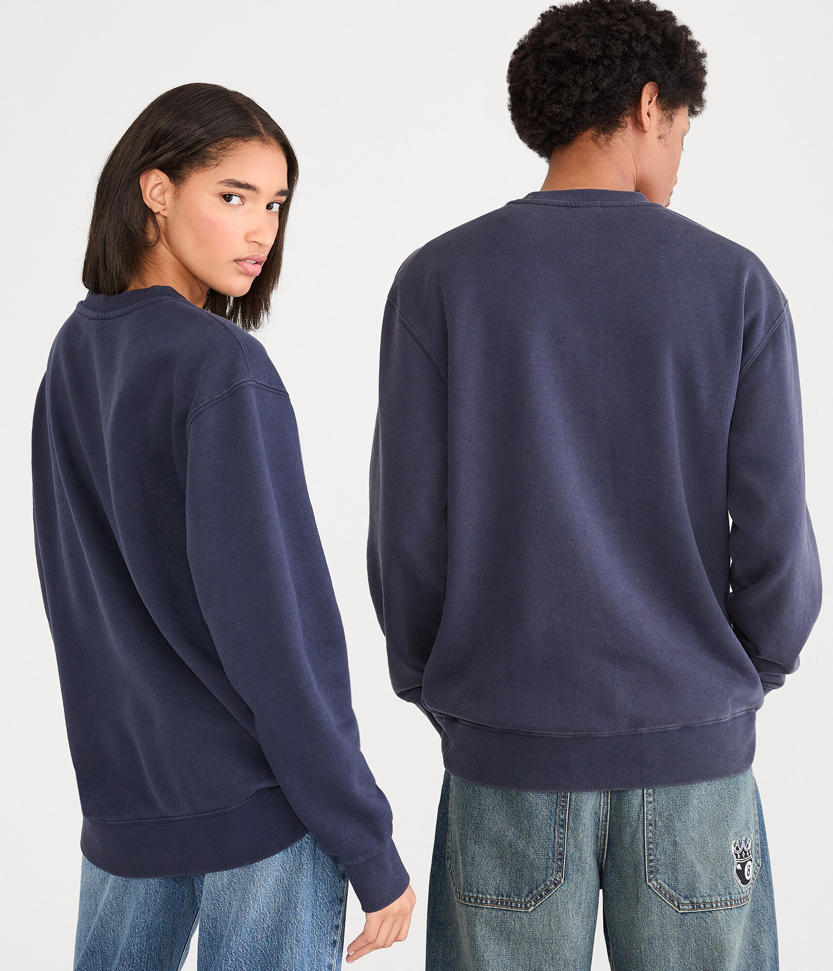 Denver Broncos Stadium Crew Sweatshirt