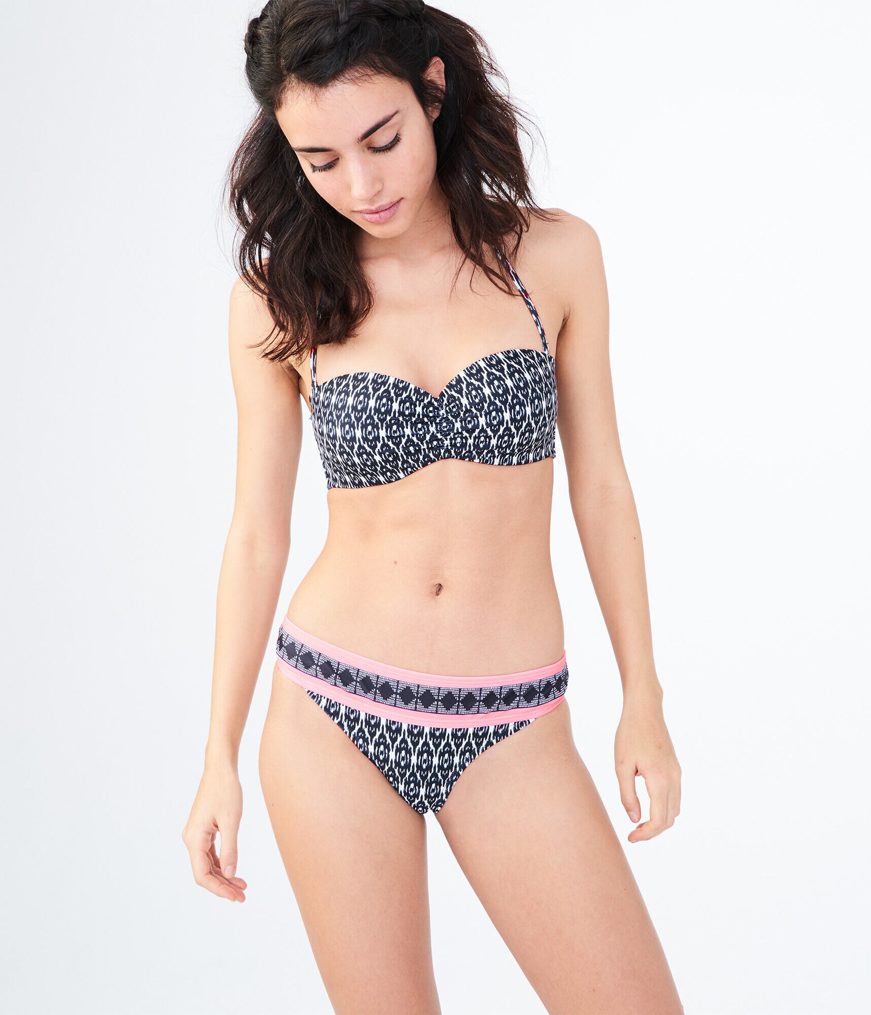 LLD Tribal Print Bandeau Top