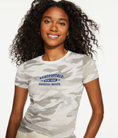 Aeropostale Logo Camo Graphic Tee