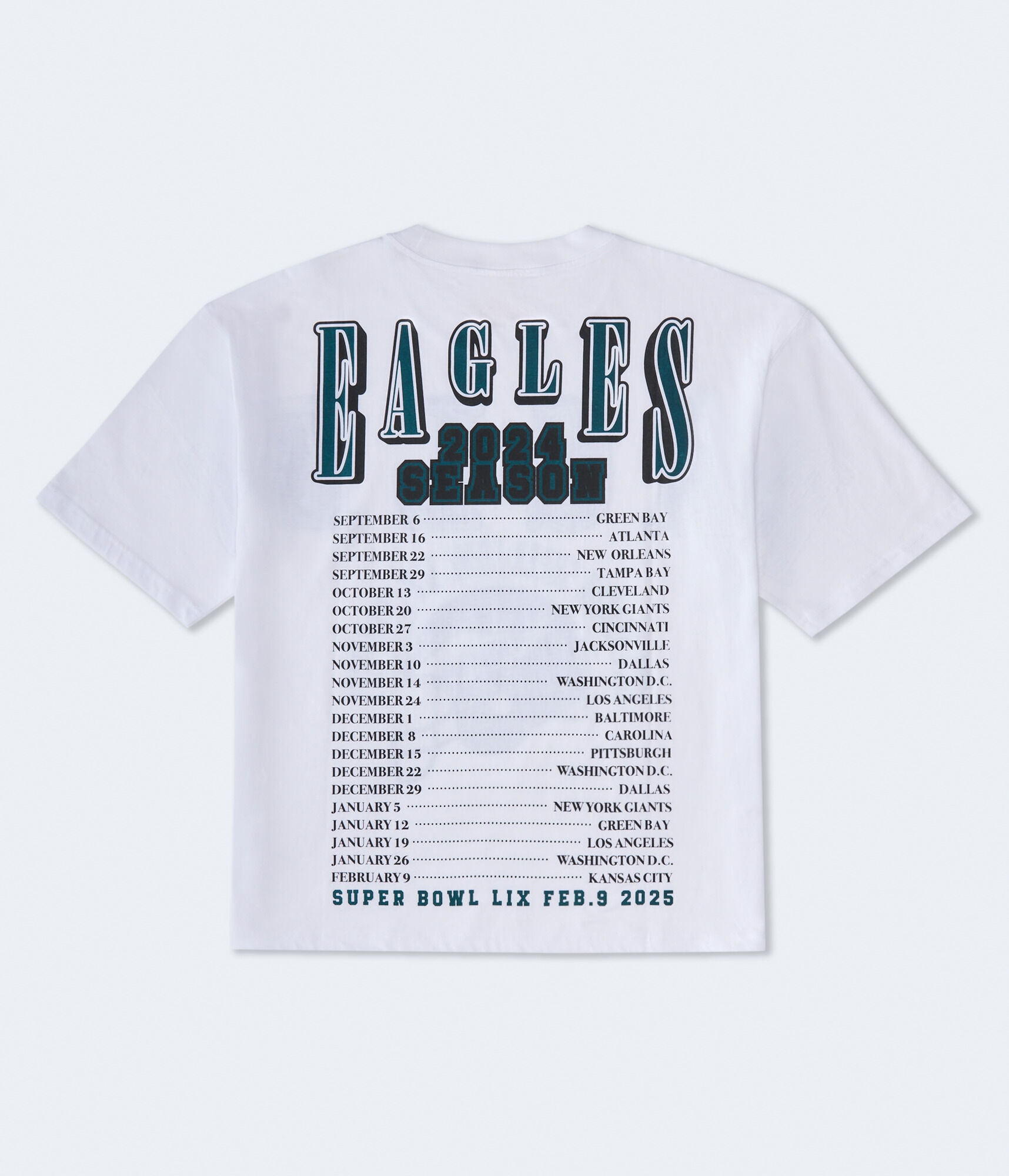 Philadelphia Eagles Super Bowl Boxy Graphic Tee