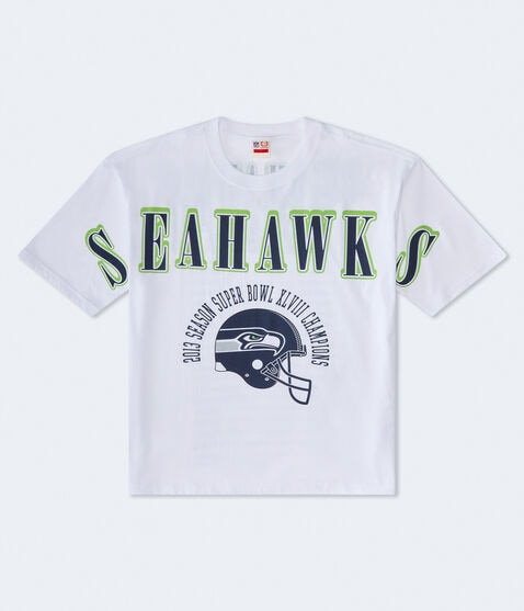 Seattle Seahawks Super Bowl Boxy Graphic Tee Seattle Seahawks Super Bowl Boxy Graphic Tee