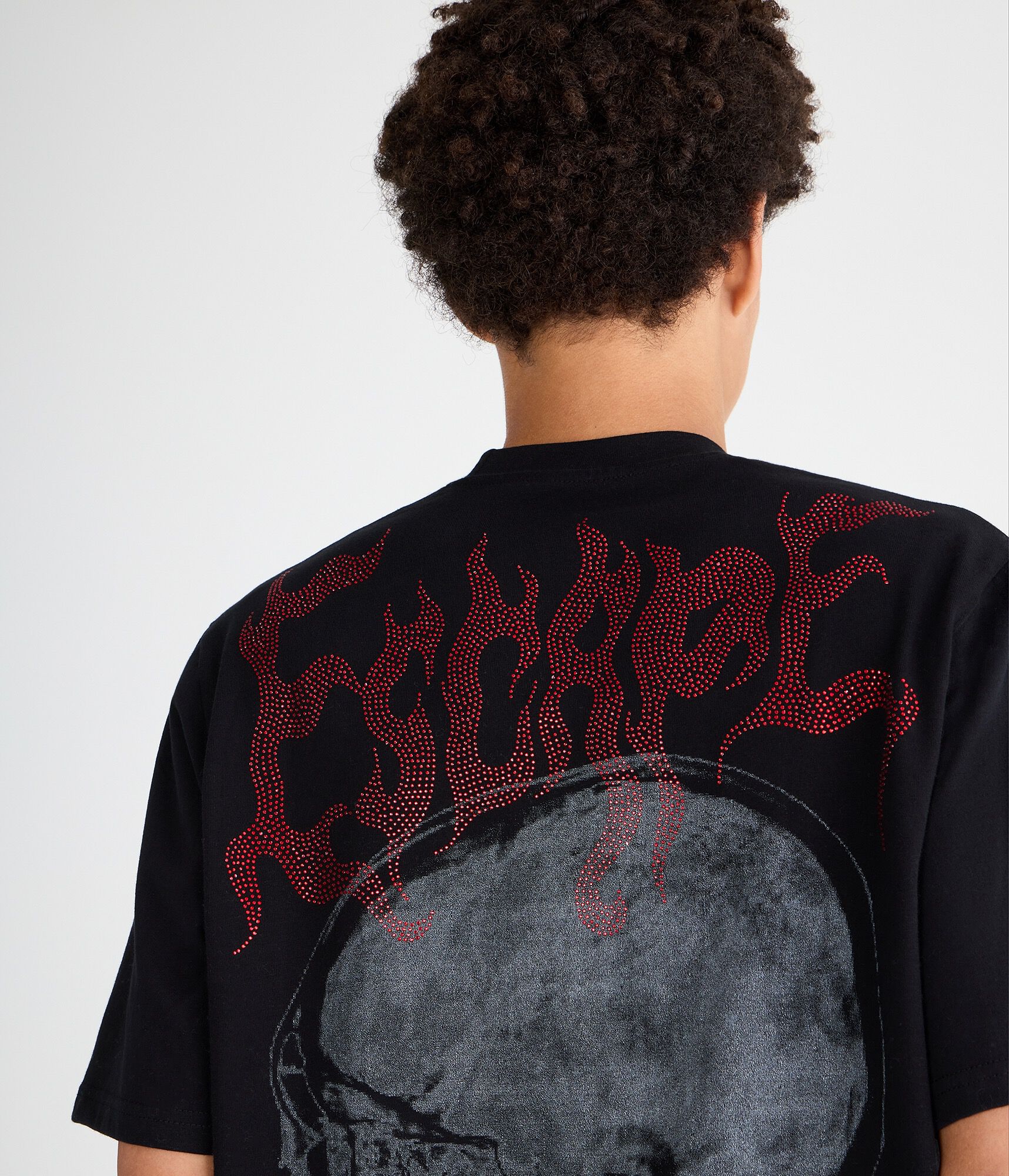 Rhinestone Escape Skull Graphic Tee