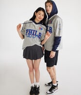 Philadelphia 76ers Layered Pullover Hoodie