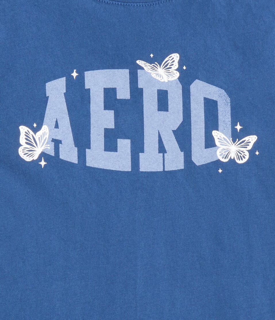 Aero Butterflies Foil Graphic Tee
