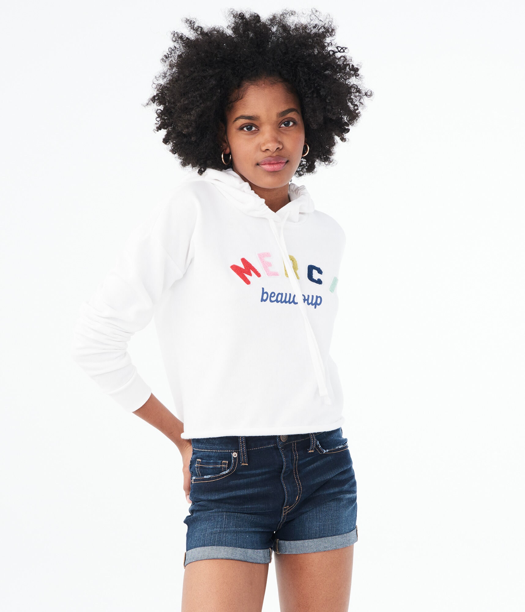 Merci Beaucoup Pullover Hoodie