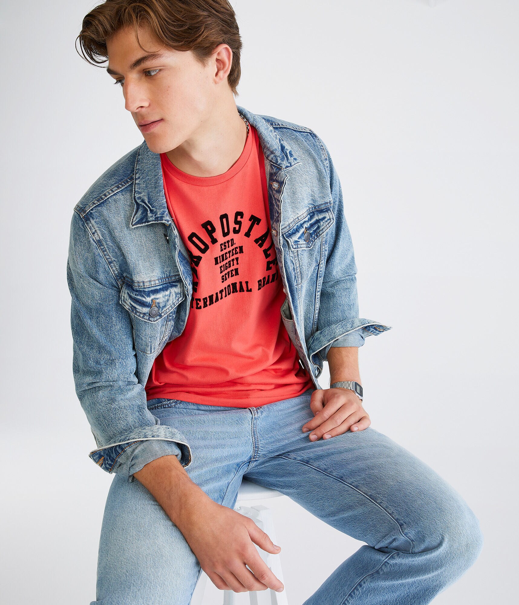 Aeropostale International Arch Graphic Tee