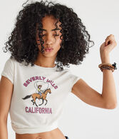 Beverly Hills Cowgirl Graphic Tee